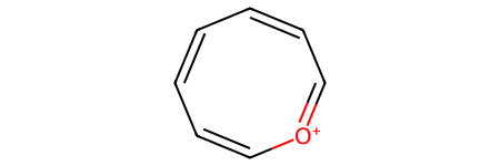 8-membered antiaromatic ring with one oxygen heteroatom