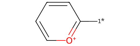 ortho-substituted pyrylium